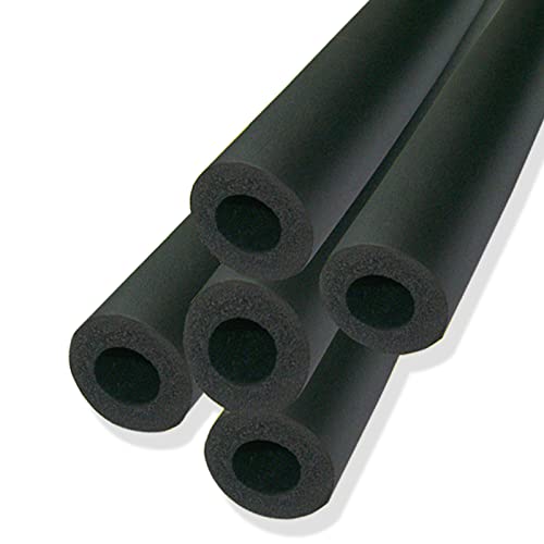 Tuyaux en Mousse, Résistant aux Rayures Isolation Tuyau, 3.2 x 2.0cm 4.8 x 2.0cm Imperméable Caoutchouc Tube D'isolation pour Les Tubes froids ou Chauds (Taille : Inner Diameter 20*Thickness 20mm) Cover