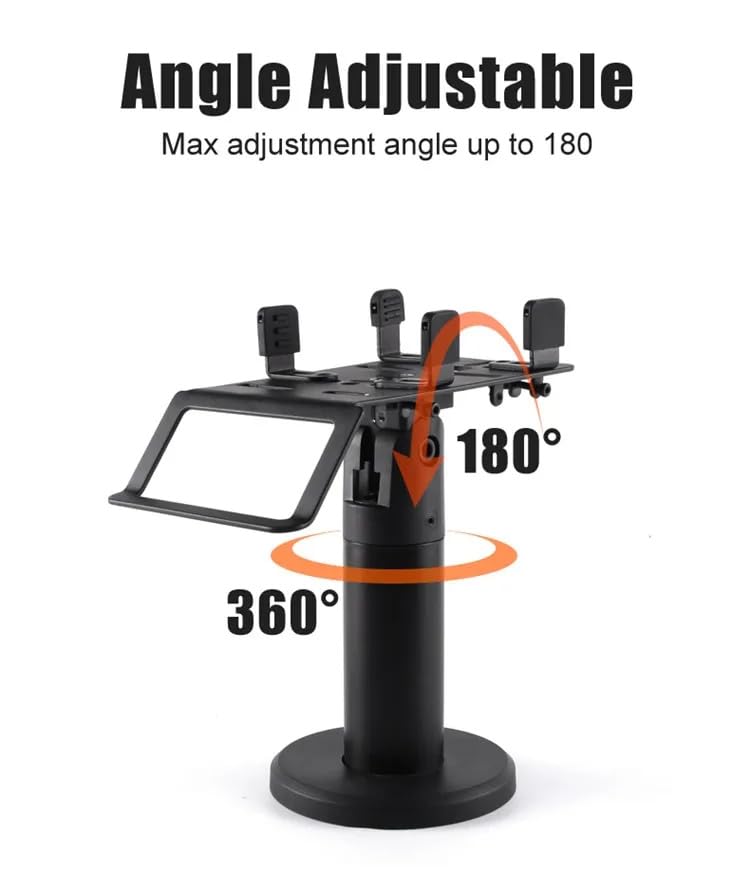 Supporto Universale Regolabile Per Datafono POS - Base Girevole 360° In Metallo, Per Negozi E Ristoranti