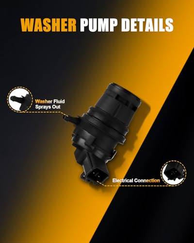 Image of ROADFAR Front Windshield Washer Pump Fit for Toyota for 4Runner 2003-2014