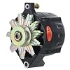 Powermaster - Alt Ford Upgrade Black 100A Smooth LookTM 1V Pulley 1-Wire