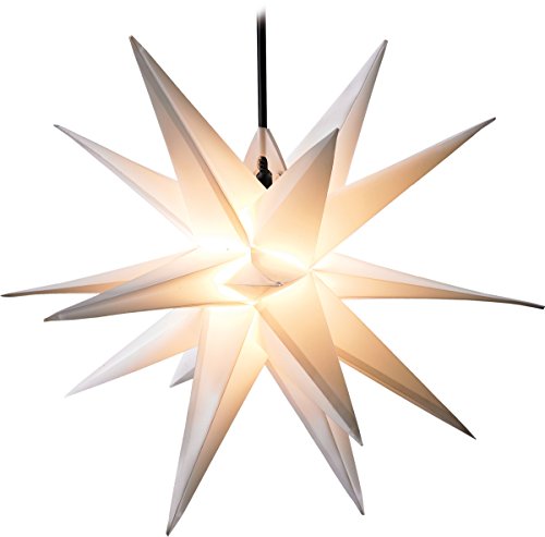 Preisvergleich Produktbild HGD Kunststoffstern für den Außenbereich, Weiß