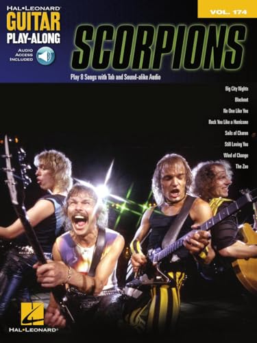 Guitar Play-Along Vol.174 Scorpions + Cd.