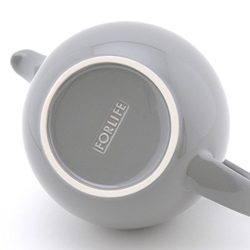 Forlife Curve Teapot With Infuser, 24-Ounce, Gray #TOP5