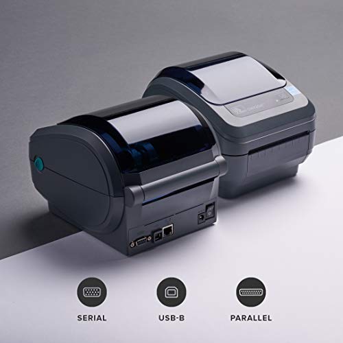 Zebra Gx420D Direct Thermal Desktop Printer Print Width Of 4 In Usb Serial And Parallel Port Connectivity Gx42-202510-000 #TOP1