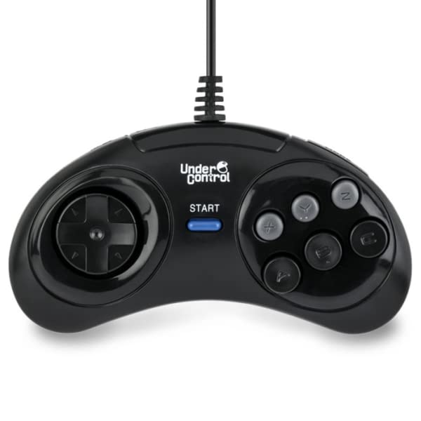 Under Control Manette Megadrive Noire