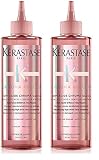 Kérastase Hochglanzpflege für strapaziertes oder geschädigtes coloriertes Haar, Soin Acide Chroma Gloss, Chroma Absolu, 210 ml (Packung mit 2)