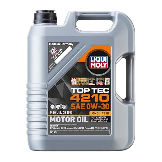 Liqui Moly TOP TECH 4210 0W30, 5 Liters (Case of 1)