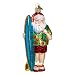 Old World Christmas Beach Gifts Glass Blown Ornaments for Christmas Tree Surfer Santa