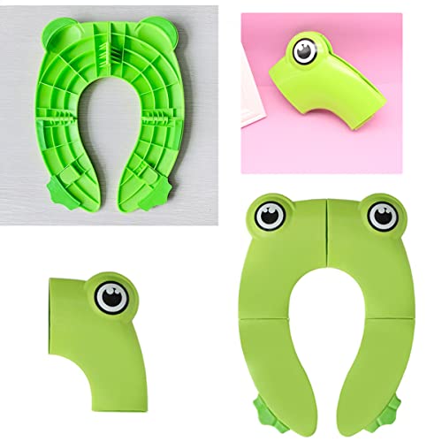 Beetoo Travel Aid Folding Portable Potty Training Toilet Seat, Folding Toilet Seat Cover, Baby Folding Travel Potty Seat, Travel Potty Seat For Toddler For Babies, Toddlers, Kids #TOP5