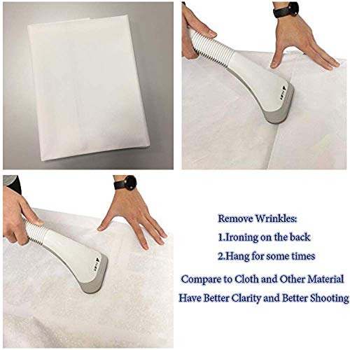 Chaiya 10X8Ft Christmas Backdrop White Wood Floor Photography Backdrop Winter Snow Christmas Balls Xmas Tree Gift Family Party Photo Background New Year Party Decoration Cy194 #TOP6