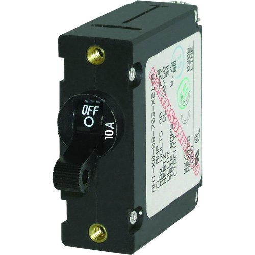Blue SEA 7204 Circuit Breaker AA1 10A Black