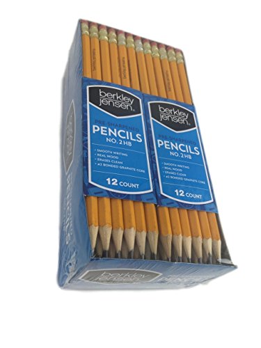 Lápices Berkley Jenson No.2 HB Preafilados x96 miniatura 2