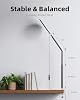 Weilisi Luz de Anillo de Escritorio de 10.2" con Soporte, Lámparas de Escritorio Giratorias 360° para Oficina en Casa con Abrazadera en C, Luz de Escritorio de Altura Flexible, Brazo Ajustable para Luz de Anillo para Escritorio, Podcast, Juegos, Grabación, Iluminación Zoom 7