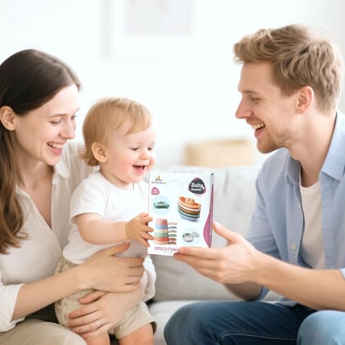 Baby Bath Toys for 1 2 3 4 Year Olds Toddler Kids - 11PCS Mould Free Water Play Swimming Pool Toys No Mould Floating Boats and Spoons for Boys Girls(Neutral Color) - Image 8