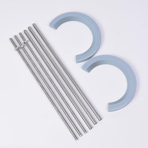 Fregadero ceic soporte para lavabo de baño ajustable de 40 a 70 cm barra 6