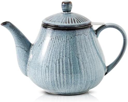 HVH 40 oz Porcelain Teapot wit...