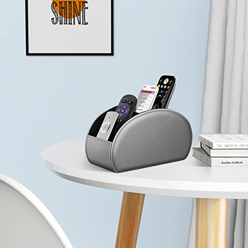 Image of FINTIE Remote Control Holder with 13 Compartments Vegan Leather