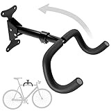✅ Protección del marco: para proteger el marco de tu bicicleta de posibles arañazos, este gancho de pared está acolchado con espuma suave. El color negro de la tapicería los hace discretos