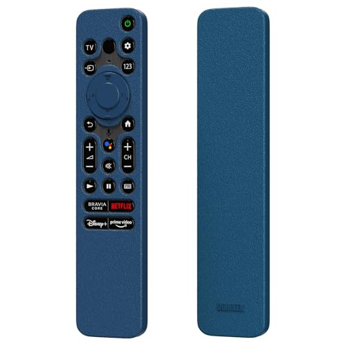 ZWP Estuche para control remoto por voz Sony RMF-TX800U/TX900U, protector antigolpes, especialmente diseñado para televisores Sony 4K/8K Ultra HD de 2022, modelos BRAVIA XR, X80K, X90K y X95K (azul ma