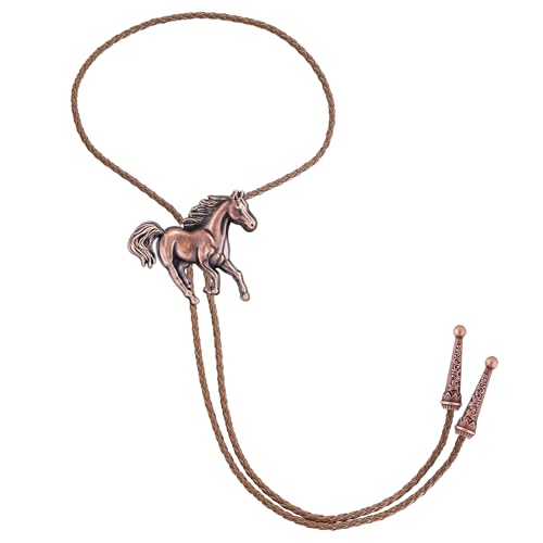 Image of Jeilwiy Bolo Tie for Men, Western Bolero Tie Cowboy Ties Native American Cowgirl Bolo Tie Accessories for Men Women