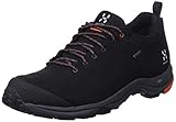  Haglöfs Damen Mistral GT Trekking- & Wanderhalbschuhe, Schwarz (True Black/Dynamite 2FA), 42 EU