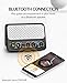 Mini Guitar Amp,LEKATO 10W Portable Electric Guitar Amplifier with Clean & Overdrive Channel,Reverb,Bluetooth Small Guitar Amp for Practice (Black-White)