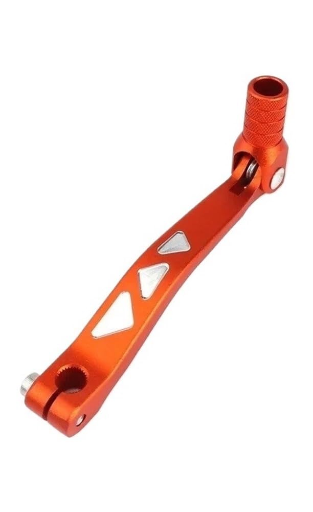 Ypmgrwlsn Orange Gear Lever Motorcycle Aluminium Folding Gear Shifter Shift Lever Dirt Pit Bike For 50Cc 70Cc 110Cc 125Cc For Crf 50