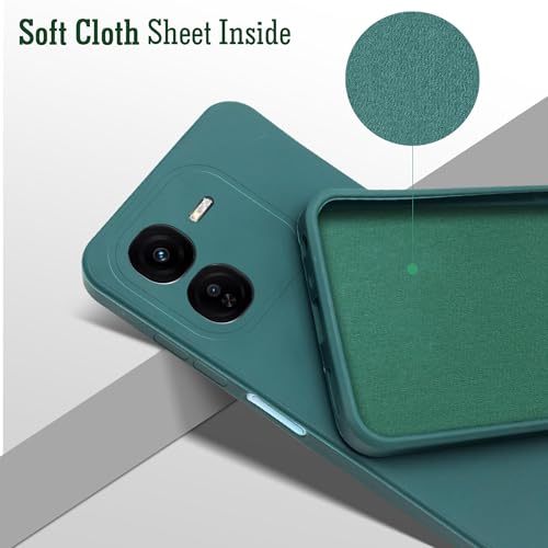 Image of Jkobi Back Case Cover for Vivo IQOO Z9x 5G (Matte Finish Silicone with Inside Fiber Cloth)
