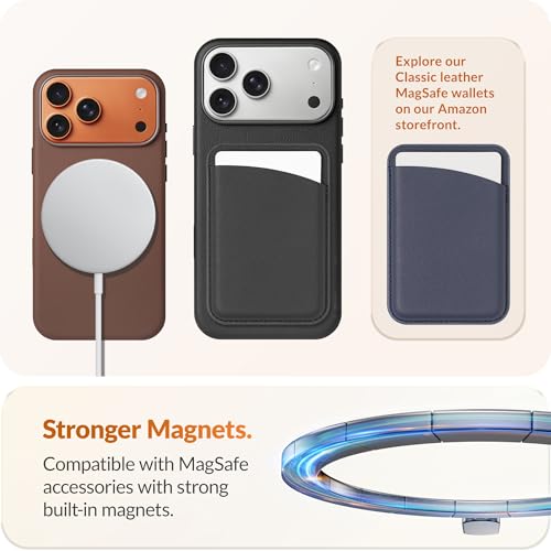 Housse cuir iPhone 17 Pro évite rayures protection antichoc - 5