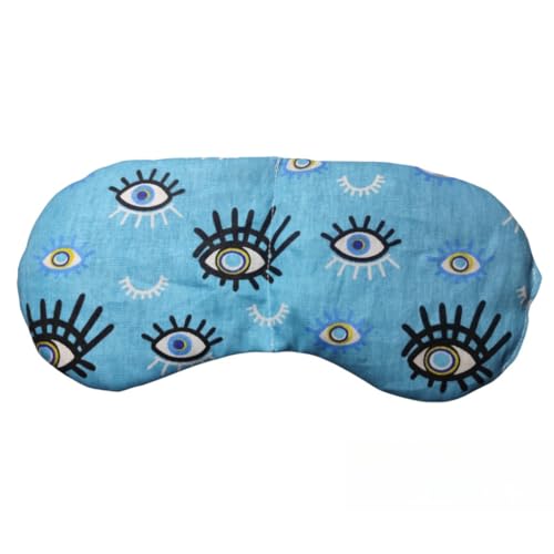 Máscara Aromática Sementes Ervas Térmica para Dormir Almofada| Relaxamento Ervas Naturais(Olhos)