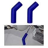 Suvnie 2 PCS Motorcycle Gear Shift Lever Shoe Protector, Motorbike Rubber Anti Slip Shifter Cover, Universal Shift Lever Pedal Cover, Motorcycle Accessories for Dirt Bikes ATVs (Blue)