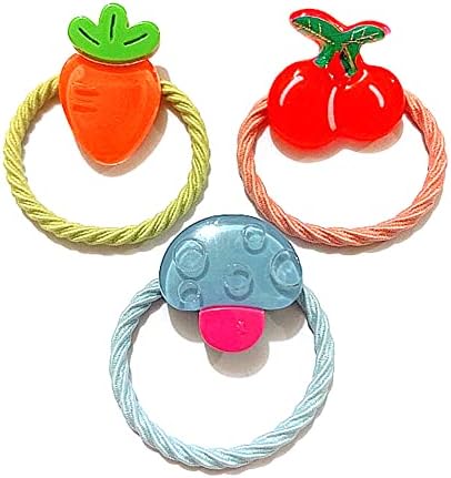 100 PCS 3D Cute Fruit Animal Flatback Resin Charm No Hole Beads for DIY Scrapbooking Embellishment Phonecase Hair Clip Craft Jewelry Craft Making Supplies, Mix-Color