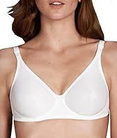 Berlei Women's Underwear Microfibre Sweatergirl Non-Padded Bra, Ivory, 12E