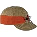 Stormy Kromer Waxed Cotton Cap - Lightweight Fall Hat with Earflaps