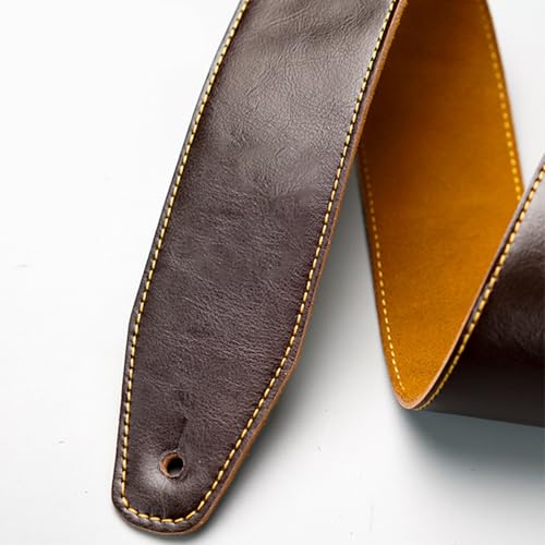 Sangle guitare cuir souple réglable indispensable pour vos sessions de studio et scène - 3