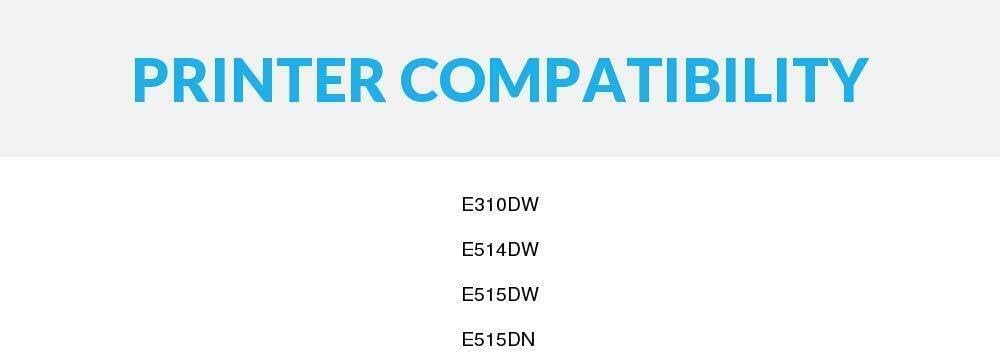 SPEEDYINKS Compatible Imaging Drum Unit Replacement for Dell 593-BBKE C2KTH (2-Pack) Compatible with Dell E310dw, E514dw, E515dw, E515dn
