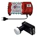 Produktbild EMP-Centauri 5/8 SAT Verteiler Matrix Multischalter Profiline P.143-UP (Piu-4) 8 Teilnehmer Inverto Black Ultra Quattro LNB