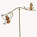 Red Carpet Studios Balancing Buddies Yard Art, 42-Inch Tall, Frogs