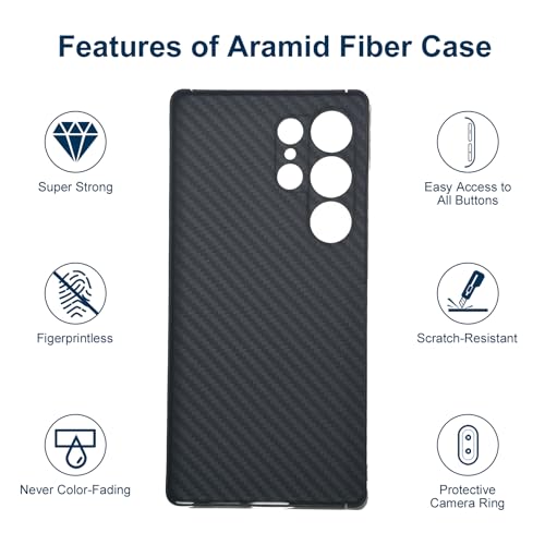 Coque en aramide pour Samsung S25 Ultra durable et antichoc - 4