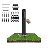 Schlauchbox Halterung zur Bodenmontage, Kompatibel mit GARDENA® Schlauchboxen, Wetterfester Ständer für Gartenschlauch Trommeln