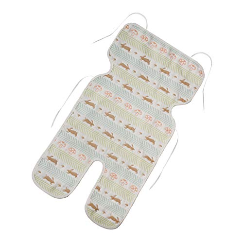 Preisvergleich Produktbild Baby Sitzkissen, Baby Sitzmatte,Universal Weiche Atmungsaktive Baumwolle Baby Sitzmatte Kissen Pad Liner Insert für Alle Saison Kinderwagen Kinderwagen Kinderwagen Wiege Buggy Stil B
