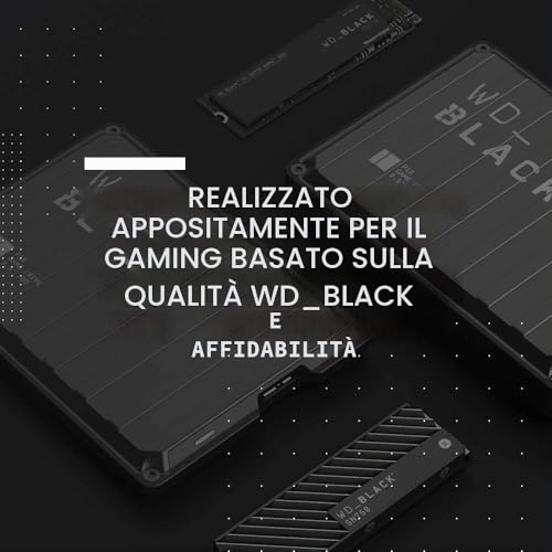 WD_BLACK P10 5 TB Game Drive per Xbox One per accedere sempre alla tua libreria di giochi  - Hdd - Immagine 6