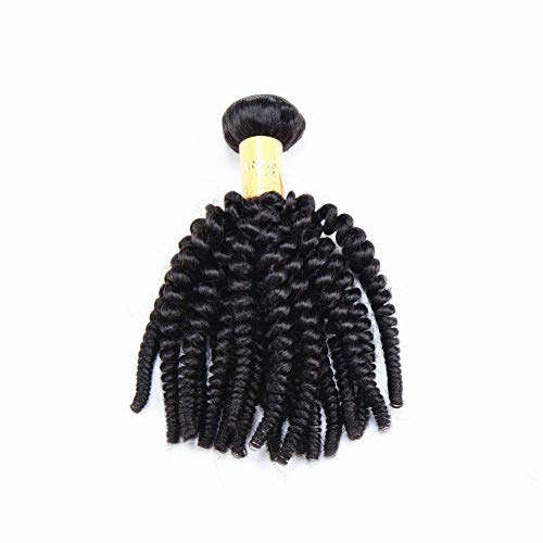 Top Hair Unprocessed Virgin Brazilian Curly Human Hair Extensions Natural Color 100g/Bundle 14 inches