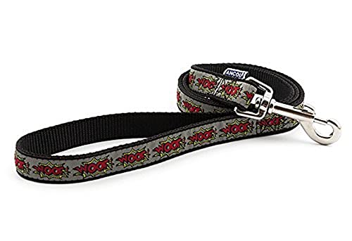 Ancol Correa de Perro Woof Gris 19 mm x 1 m Cover