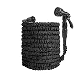 Le tuyau flexible est facile à enrouler lors de l'arrosage, adapté pour l'arrosage du jardin, le lavage de voiture et d'autres occasions, ce qui vous permet d'économiser des efforts.