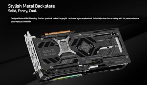 Image of ASRock AMD Radeon RX 9070 XT Steel Legend Dark 16GB