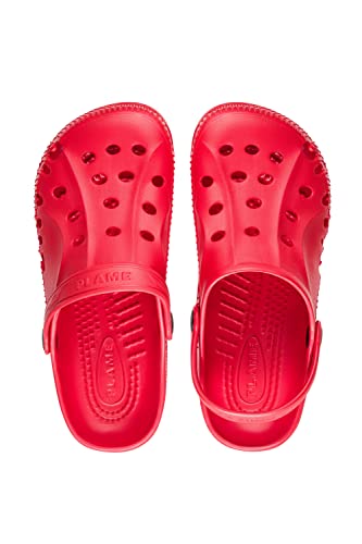 ESTRO Męskie Buty Ogrodowe Chodaki Damskie Lekkie Gumowe Buty do Ogrodu Damskie Chodaki Ogrodowe A78 (40, Czerwony)