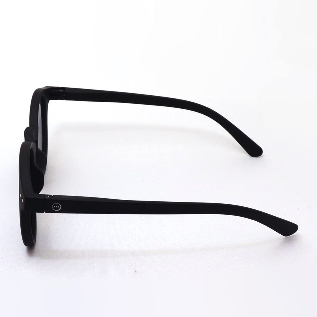 IZIPIZI OCCHIALI SUN M BLACK - Unisex - Klassisch - UV-Schutz - Vollrand - Kunststoffrahmen - Kunststoffglser - Polarisiert - UV-Schutzbeschichtung - Erwachsene