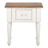 Prodotto di qualità Etnicart - Comodino Bianco Shabby chic-55x60x40-Comodino Etnico per Camera Letto Arredamento Etnico