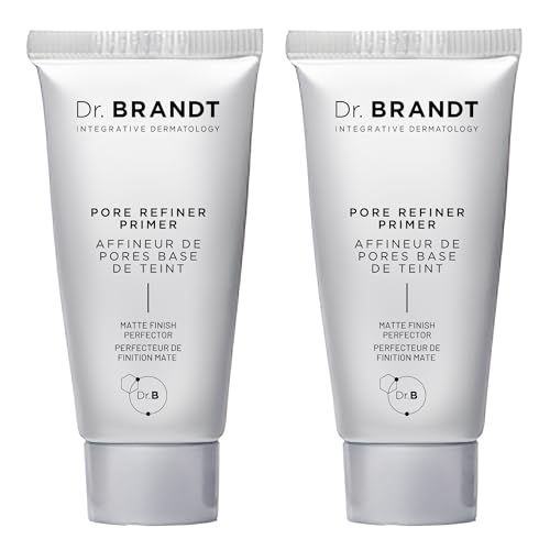 Dr Brandt Skincare Pores No More Pore Refiner Primer Review: Smooth, Shine-Free Skin 4 Dr. Brandt Pores No More, Pore Refiner Primer - Instantly Minimizes the Appearance of Pores, Absorbs Oil & Mattifies Shine - 0.5 fl oz, Pack of 2